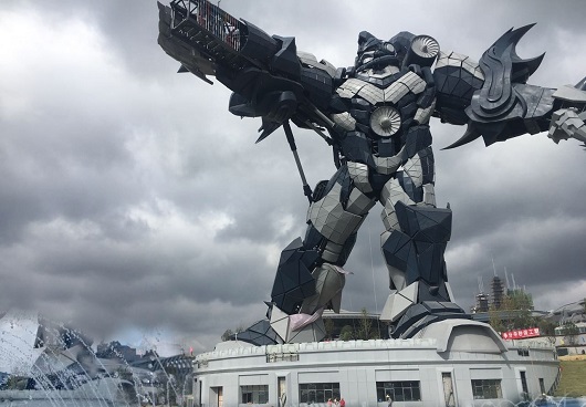 機(jī)器人？鋼結(jié)構(gòu)能做廠房外還有這種操作？